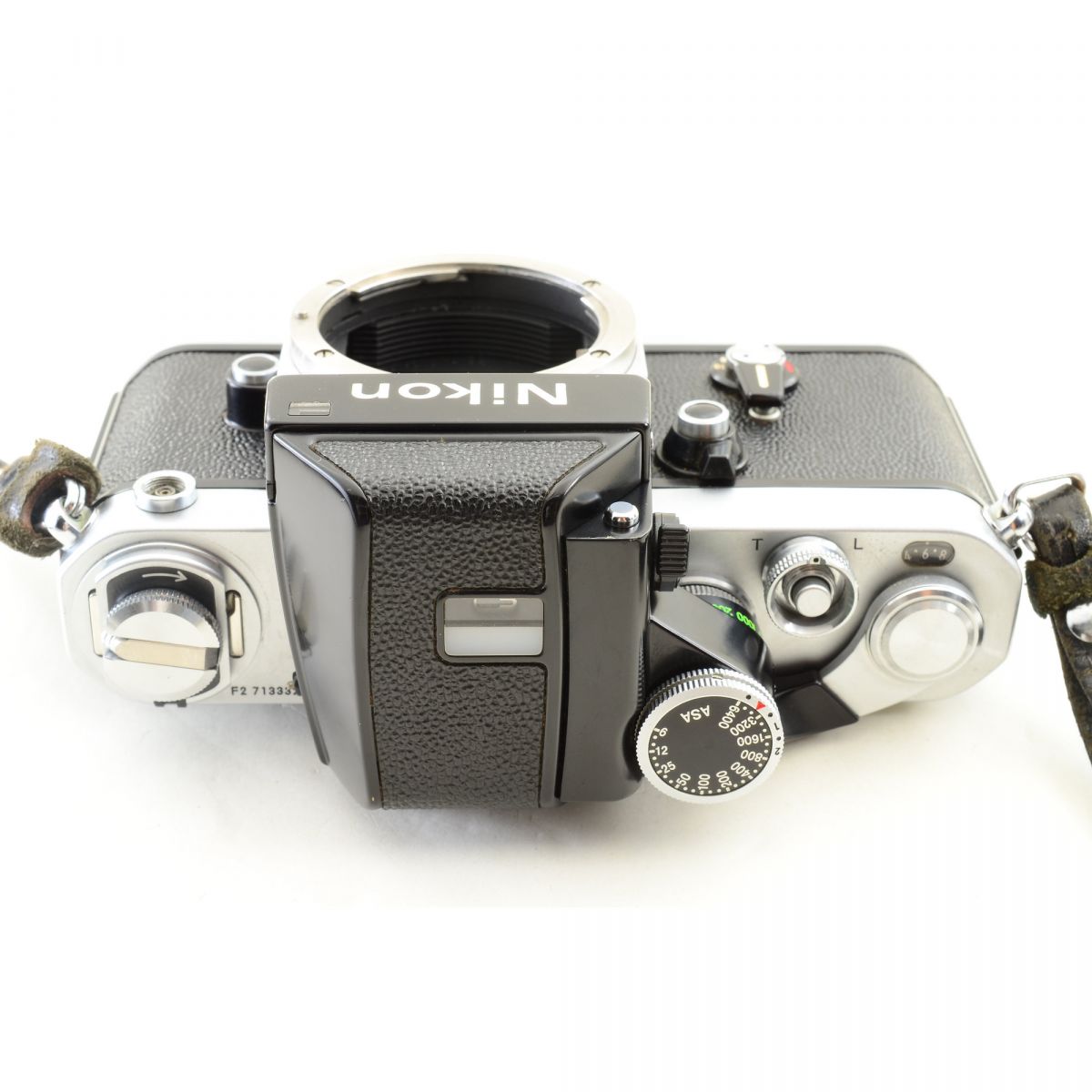 【中古】Nikon F2 フォトミック シルバー フィルムカメラ DP-1 NIKKOR-H Auto 28mm f/3.5 ニコン セット S/N:7133328