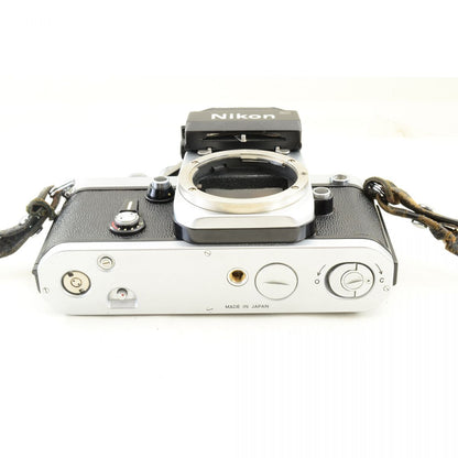 【中古】Nikon F2 フォトミック シルバー フィルムカメラ DP-1 NIKKOR-H Auto 28mm f/3.5 ニコン セット S/N:7133328