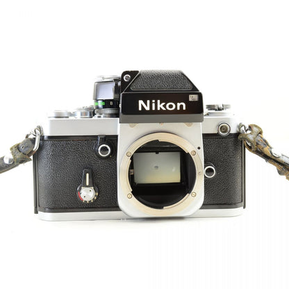 【中古】Nikon F2 フォトミック シルバー フィルムカメラ DP-1 NIKKOR-H Auto 28mm f/3.5 ニコン セット S/N:7133328