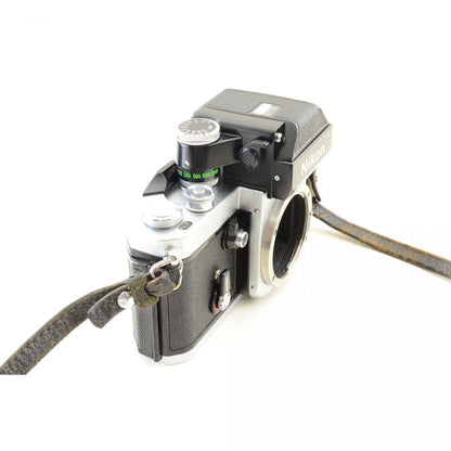 【中古】Nikon F2 フォトミック シルバー フィルムカメラ DP-1 NIKKOR-H Auto 28mm f/3.5 ニコン セット S/N:7133328