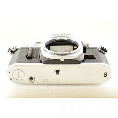 【中古】Canon AE-1 シルバー 35mm 一眼レフ フィルムカメラ キヤノン S/N:4557191