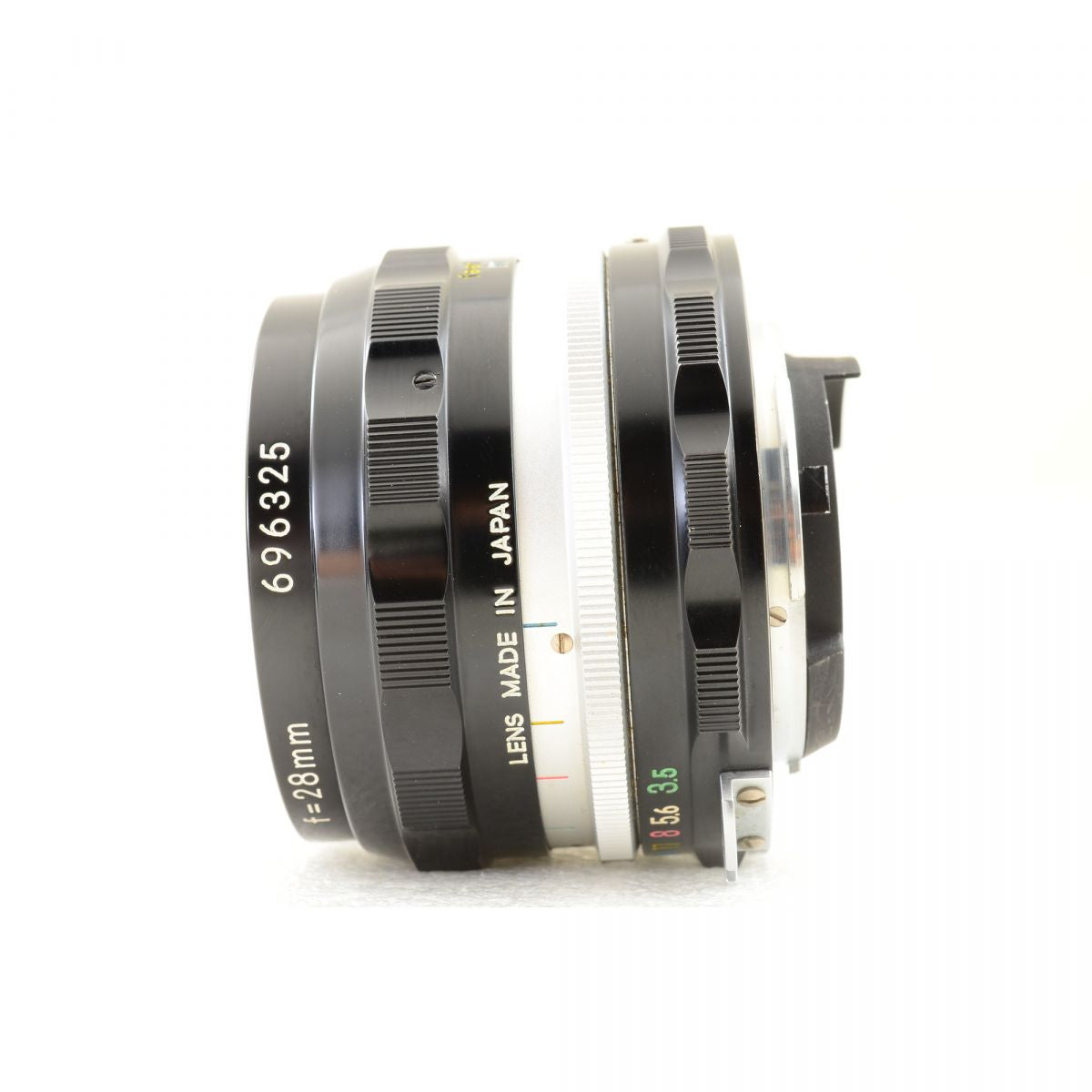 【中古】Nikon F2 フォトミック シルバー フィルムカメラ DP-1 NIKKOR-H Auto 28mm f/3.5 ニコン セット S/N:7133328