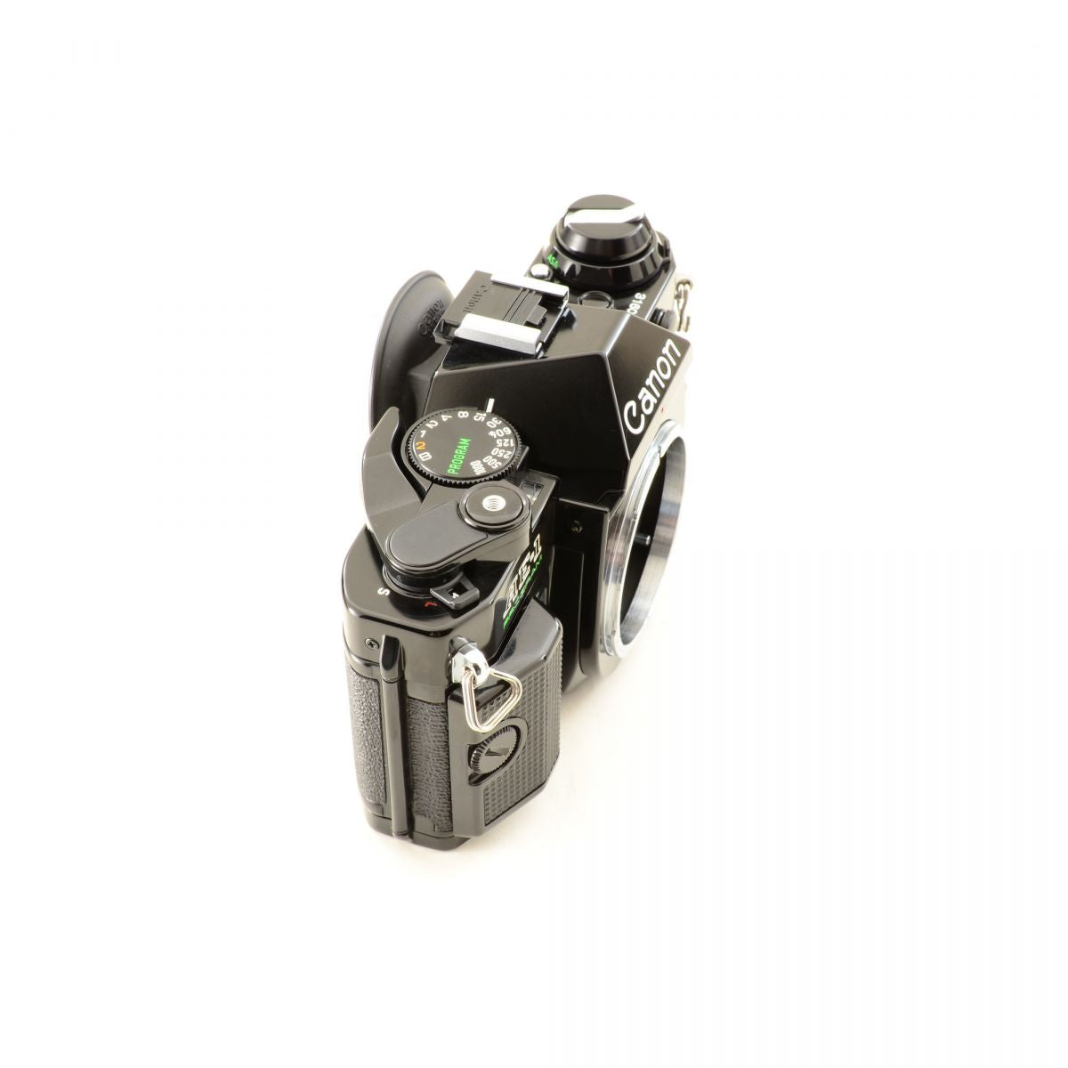 【中古】Canon AE-1 Program ブラック 35mm 一眼レフ フィルムカメラ キヤノン S/N:360982