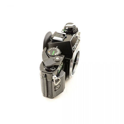 【中古】Canon AE-1 Program ブラック 35mm 一眼レフ フィルムカメラ キヤノン S/N:360982