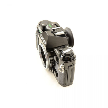 【中古】Canon AE-1 Program ブラック 35mm 一眼レフ フィルムカメラ キヤノン S/N:360982