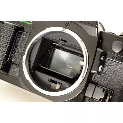 【中古】Canon AE-1 Program ブラック 35mm 一眼レフ フィルムカメラ キヤノン S/N:360982