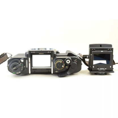 【中古】Canon New F-1 アイレベル New FD 50mm f/1.4 フィルムカメラ 50mm F1.4 単焦点レンズ キャノン S/N: 234834