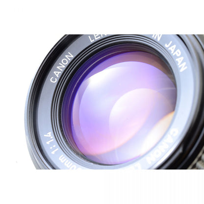 【中古】Canon New F-1 アイレベル New FD 50mm f/1.4 フィルムカメラ 50mm F1.4 単焦点レンズ キャノン S/N: 234834