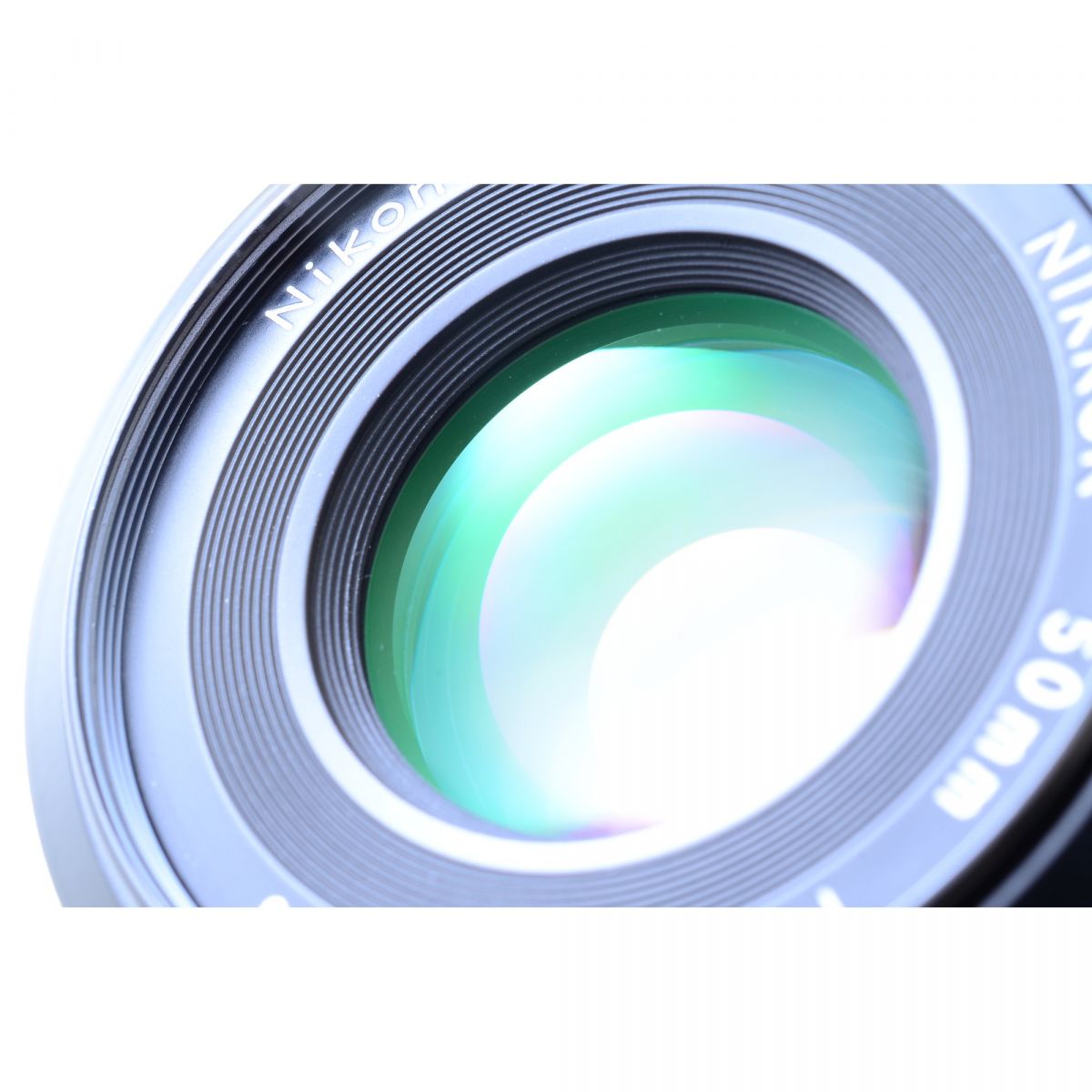 【中古】Nikon FA ブラック Ai-S NIKKOR 50mm f/1.8 パンケーキ 単焦点レンズ フィルムカメラ ニコン S/N: 5177093