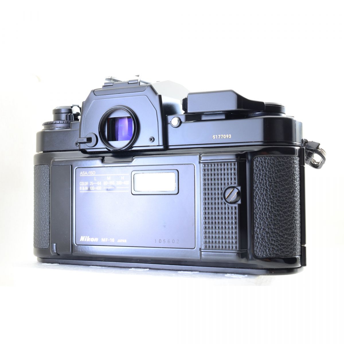 【中古】Nikon FA ブラック Ai-S NIKKOR 50mm f/1.8 パンケーキ 単焦点レンズ フィルムカメラ ニコン S/N: 5177093