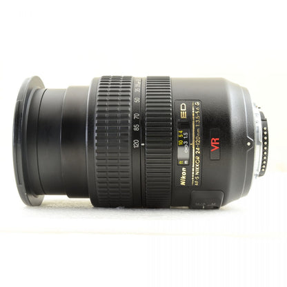 【中古】Nikon AF-S VR Zoom-Nikkor 24-120mm f/3.5-5.6G IF-ED 標準 ズームレンズ ニコン S/N: 301318