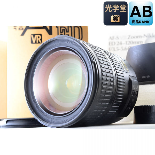 【中古】Nikon AF-S VR Zoom-Nikkor 24-120mm f/3.5-5.6G IF-ED 標準 ズームレンズ ニコン S/N: 301318