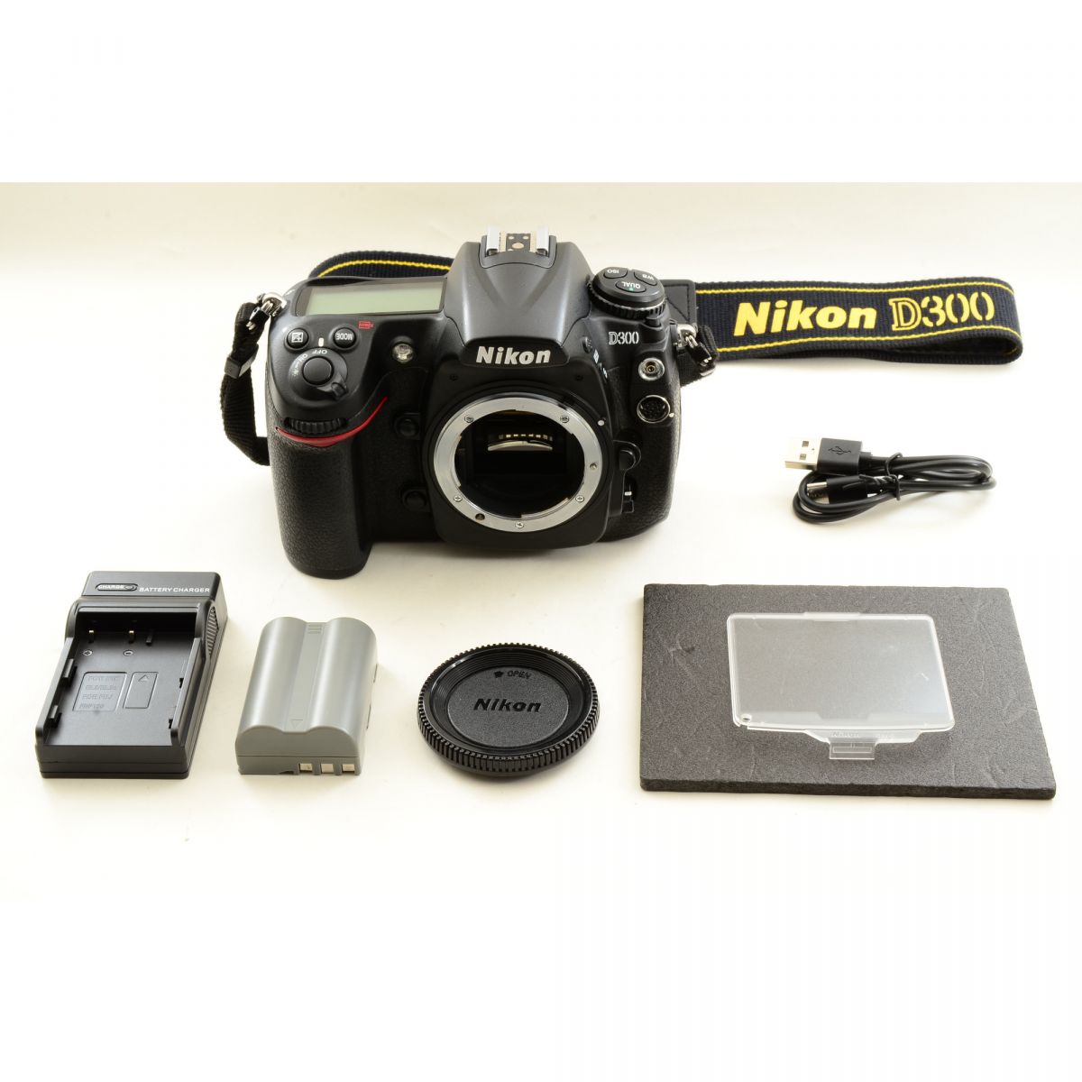 【中古】Nikon D300 1230万画素 デジタル一眼レフカメラ デジタルカメラ ニコン S/N:2004931