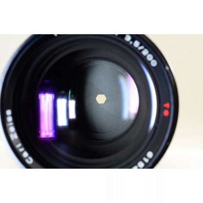【中古】Contax Carl Zeiss Tele-Tessar T* 200mm F3.5 AEG 単焦点 カメラレンズ 交換レンズ コンタックス S/N:6154734