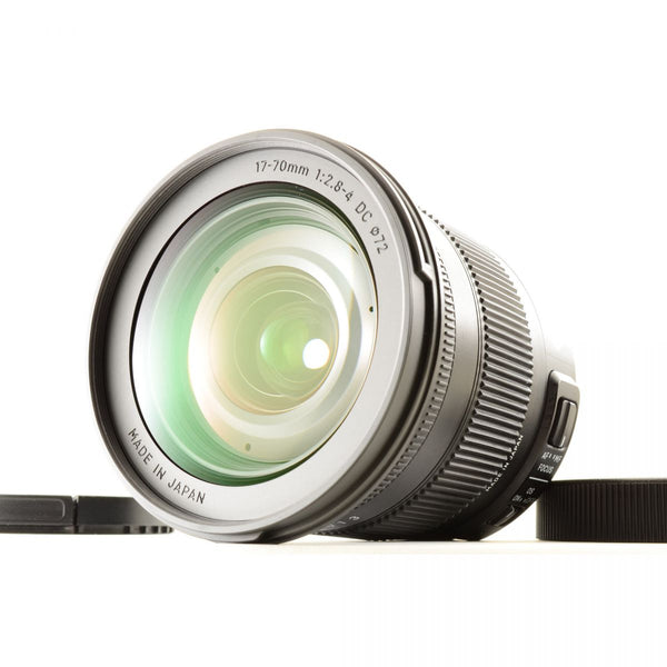 【中古】SIGMA C 17-70mm F2.8-4 DC MACRO OS HSM キヤノンEF用 ズーム カメラレンズ 交換レンズ シグマ S/N:53034775