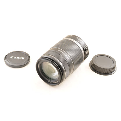 Canon EF-S 55-250mm f4-5.6 IS 望遠 ズーム Canon EF-Sマウント用 カメラレンズ 交換レンズ キャノン