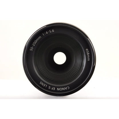 Canon EF-S 55-250mm f4-5.6 IS 望遠 ズーム Canon EF-Sマウント用 カメラレンズ 交換レンズ キャノン