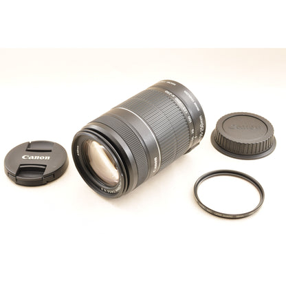 Canon EF-S 55-250mm F4-5.6 IS II EFマウント用 ズーム 望遠 カメラレンズ 交換レンズ キャノン