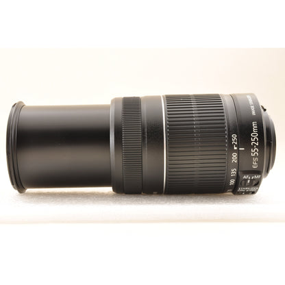 Canon EF-S 55-250mm F4-5.6 IS II EFマウント用 ズーム 望遠 カメラレンズ 交換レンズ キャノン