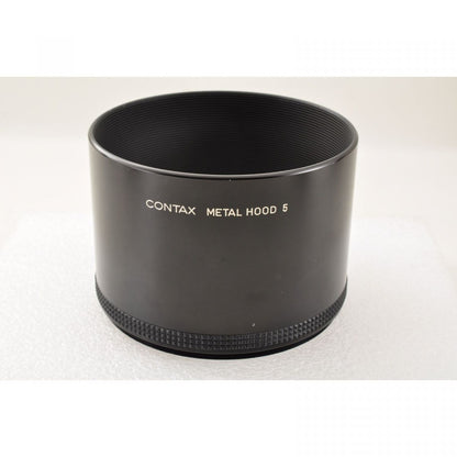 【中古】CONTAX Metal Hood 5 86mm 純正 ブラック メタルフード