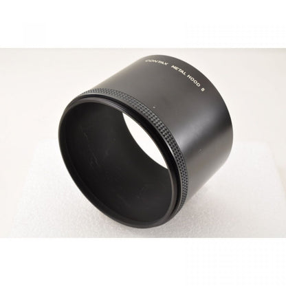 【中古】CONTAX Metal Hood 5 86mm 純正 ブラック メタルフード