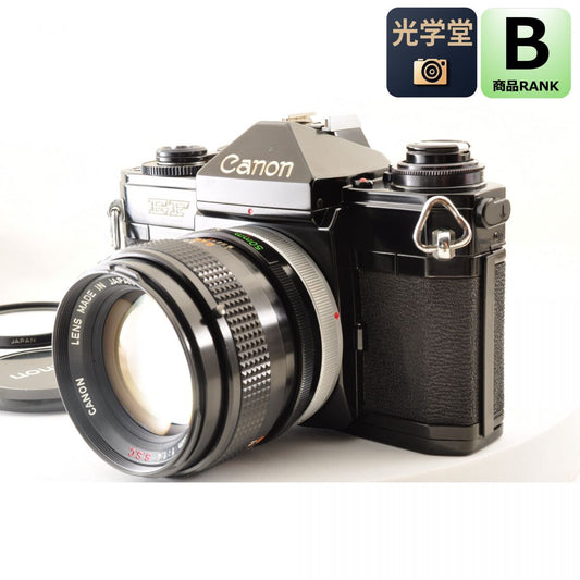 【中古】Canon EF 一眼レフ フィルムカメラ FD 50mm f/1.4 S.S.C. キヤノン セット S/N:317871