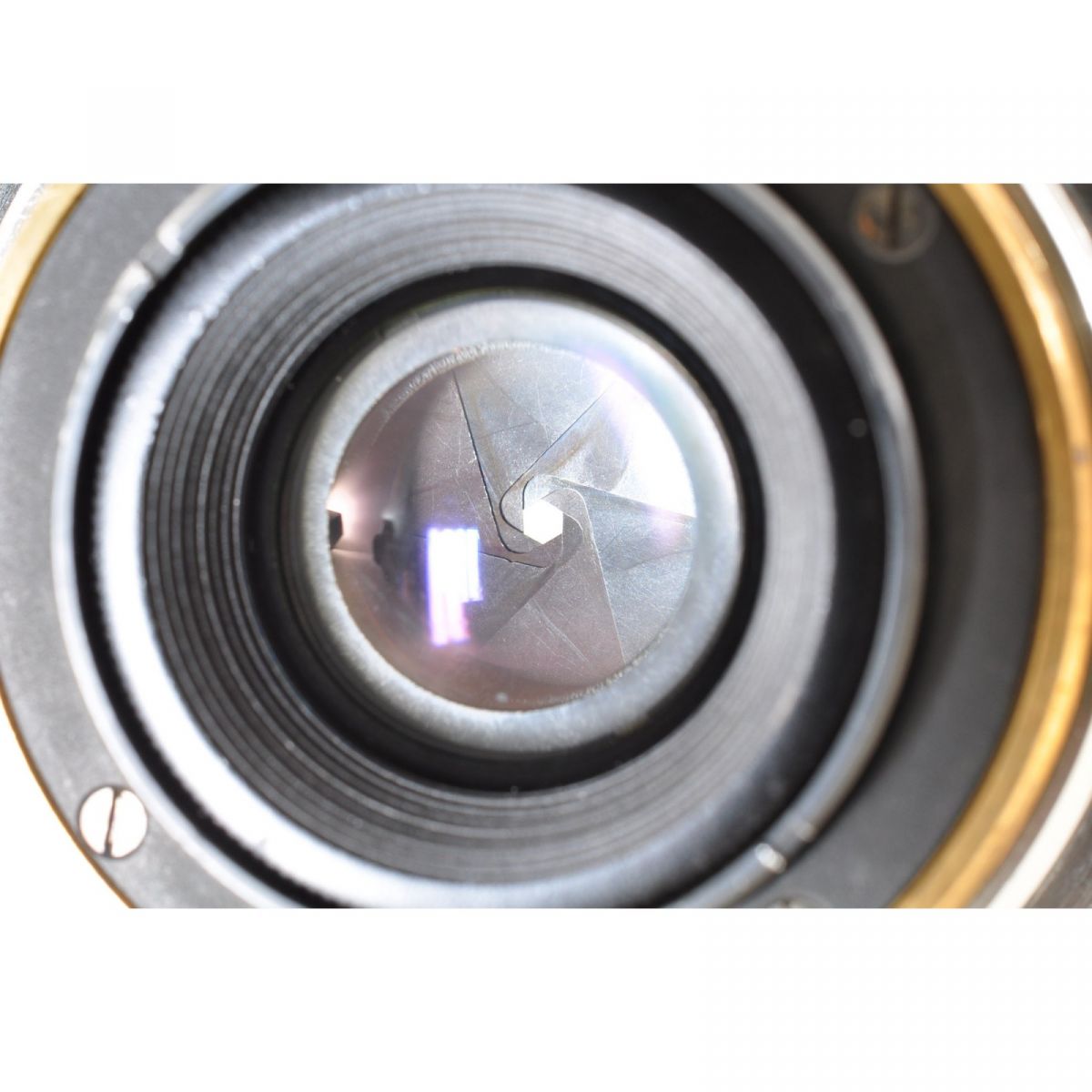 【中古】Canon 28mm f2.8 LTM L39 ライカ スクリューマウント MF カメラレンズ 交換レンズ キャノン , ケース付き