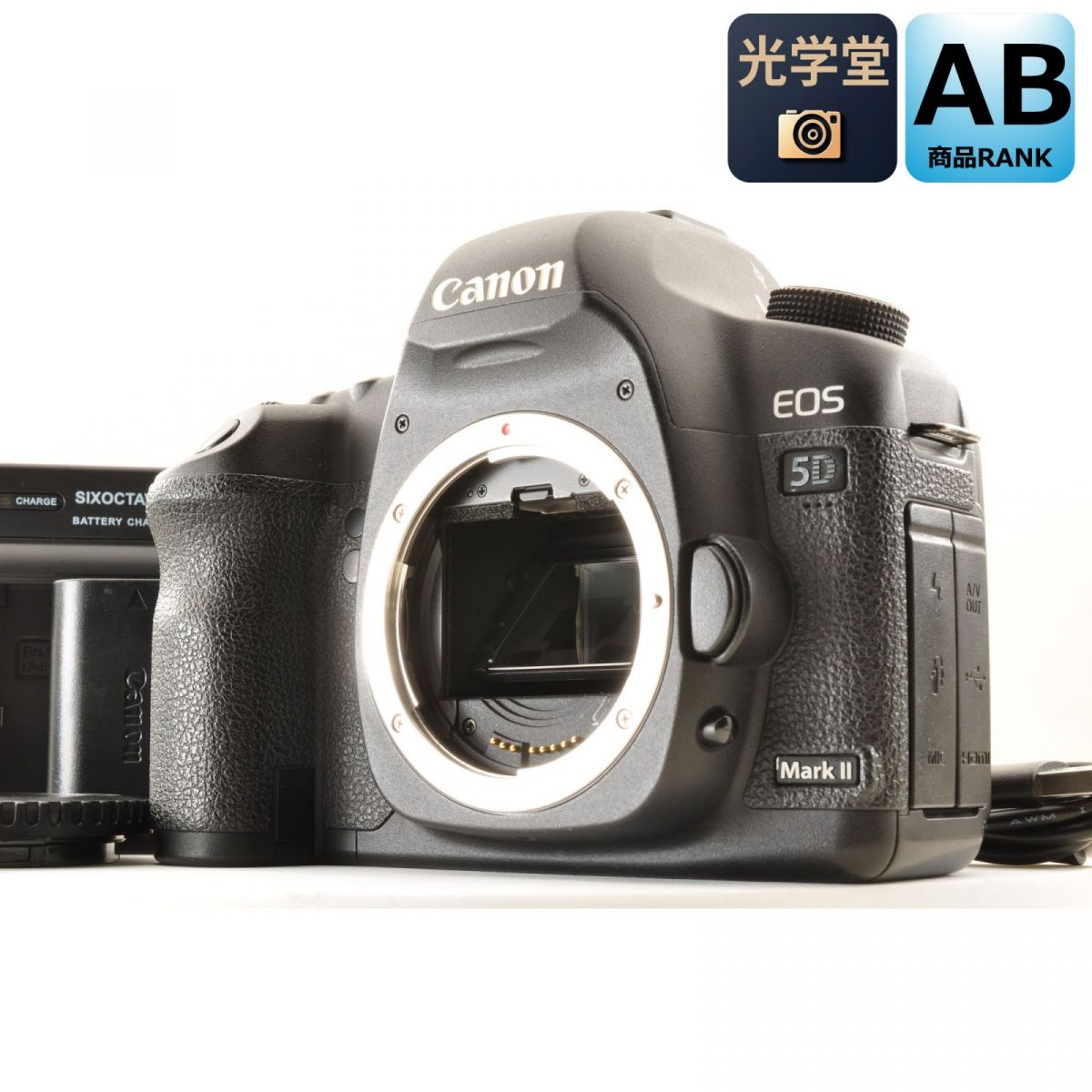 【中古】Canon EOS 5D Mark II 21.1MP 一眼レフ デジタルカメラボディ キャノン シャッター回数 : 約37550ショット