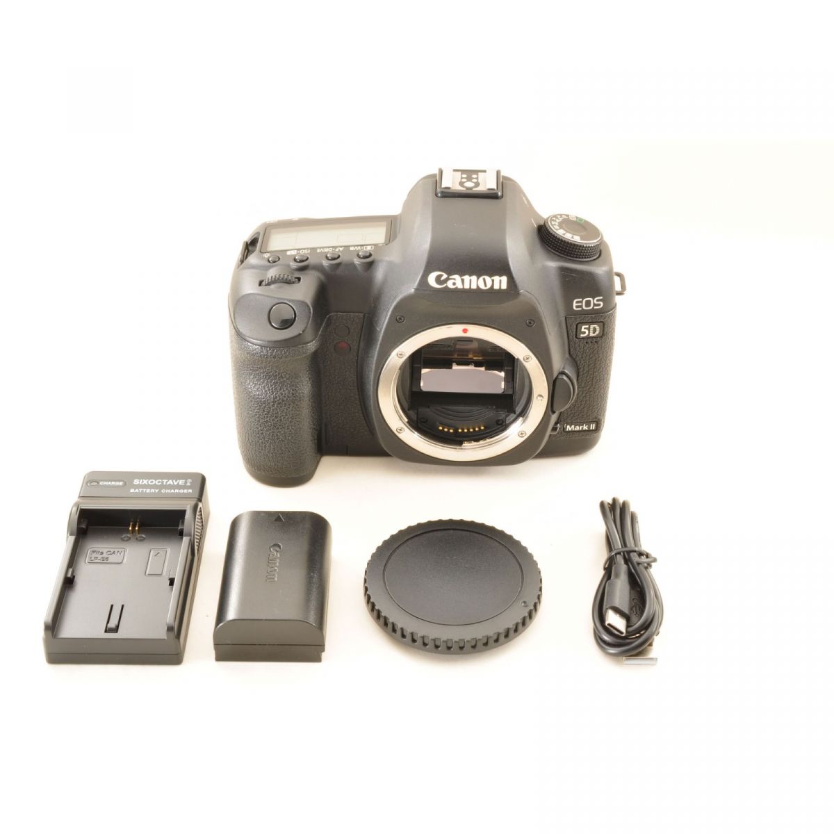 【中古】Canon EOS 5D Mark II 21.1MP 一眼レフ デジタルカメラボディ キャノン シャッター回数 : 約37550ショット