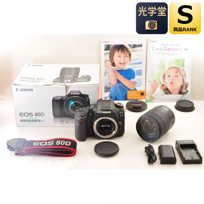 【中古】Canon EOS 80D EF-S 18-135mm IS USM 一眼レフ デジタルカメラ キャノン
