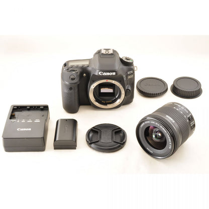 【中古】Canon EOS 80D デジタルカメラ EF-S 10-18mm f/4.5-5.6 IS STM レンズ 一眼レフ デジカメ キヤノン