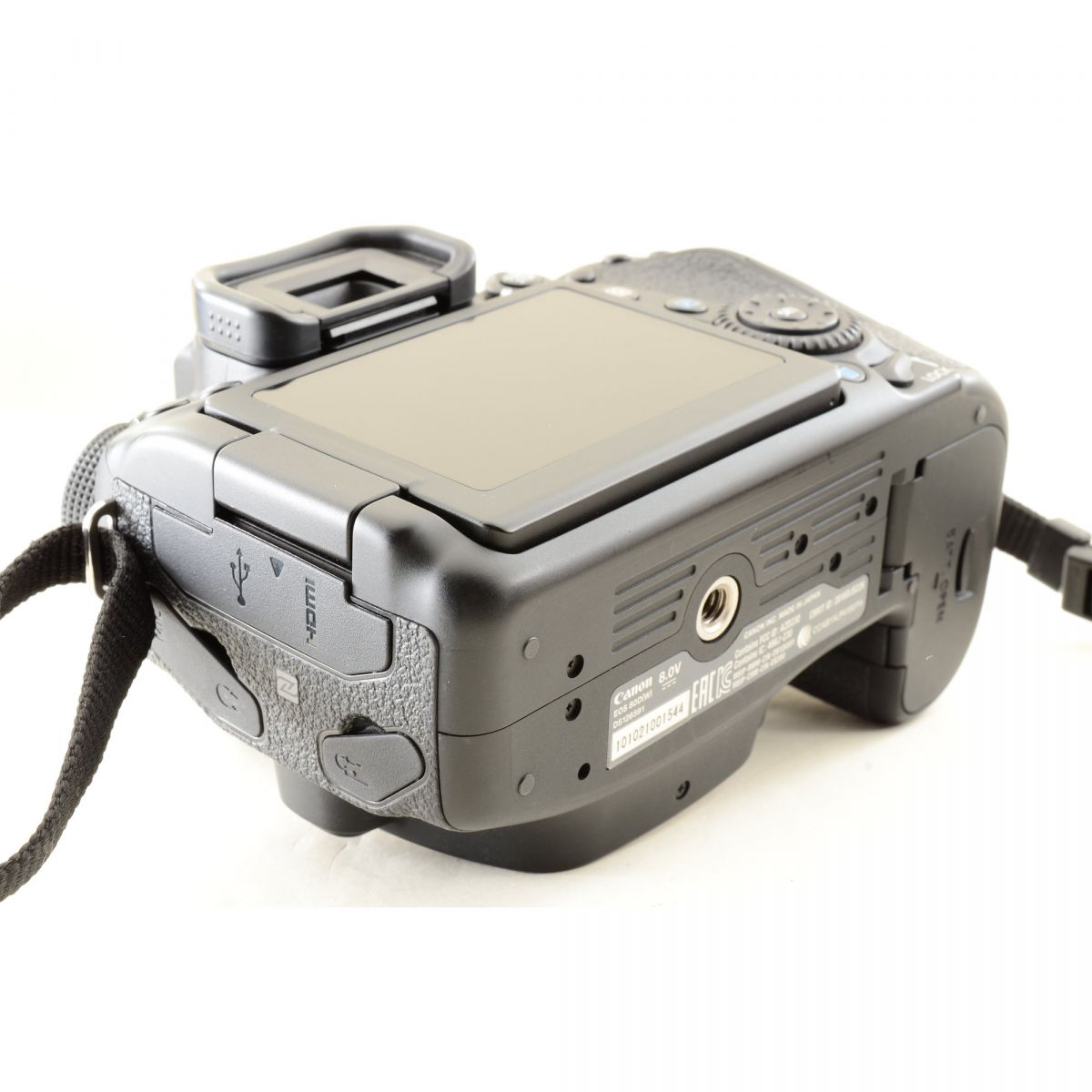 【中古】Canon EOS 80D 24.2MP 一眼レフ デジタルカメラ キャノン