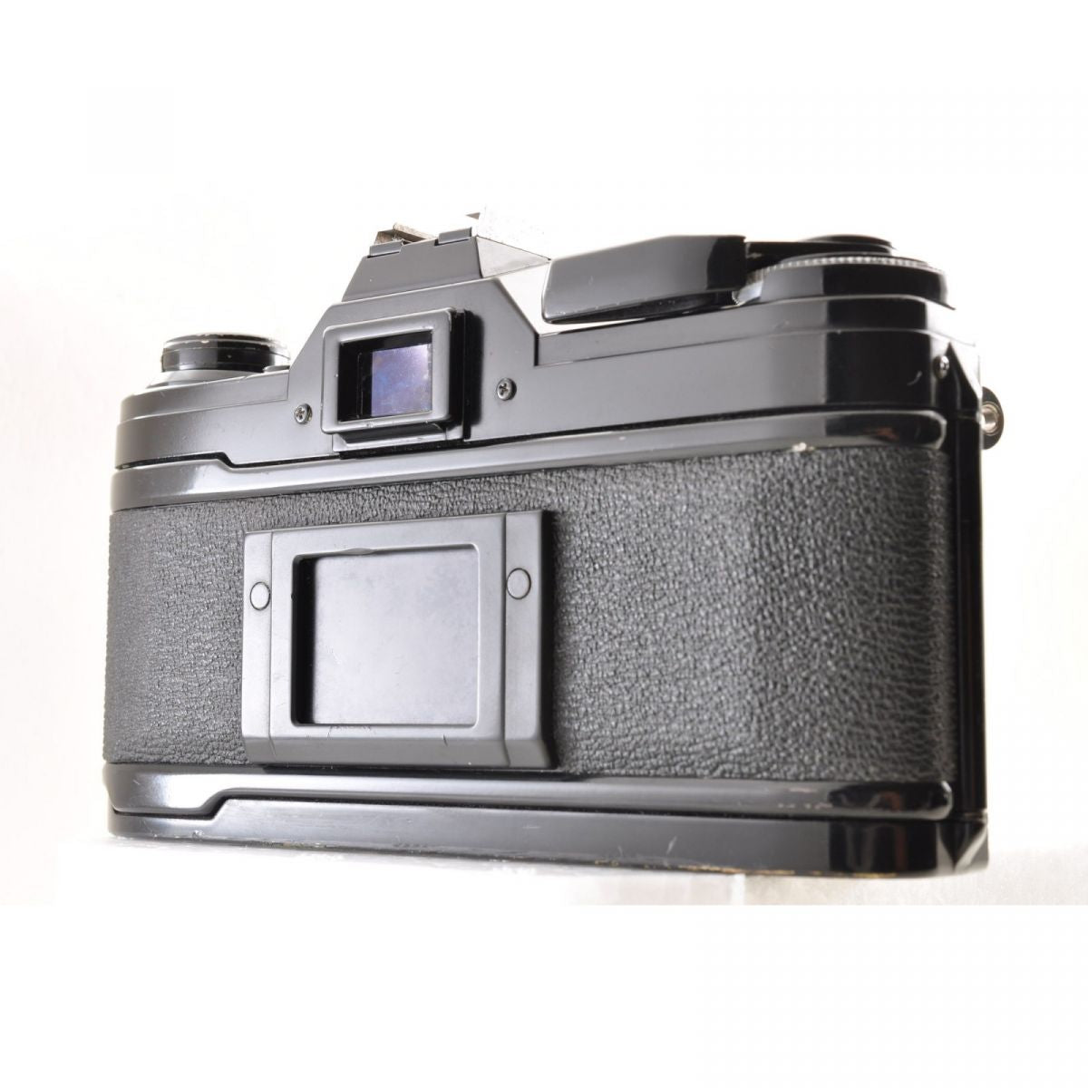 【中古】Canon AE-1 ブラック 35mm 一眼レフ フィルムカメラ ボディ +New FD 135mm F3.5 MF ポートレート 単焦点 交換レンズ キャノン 　