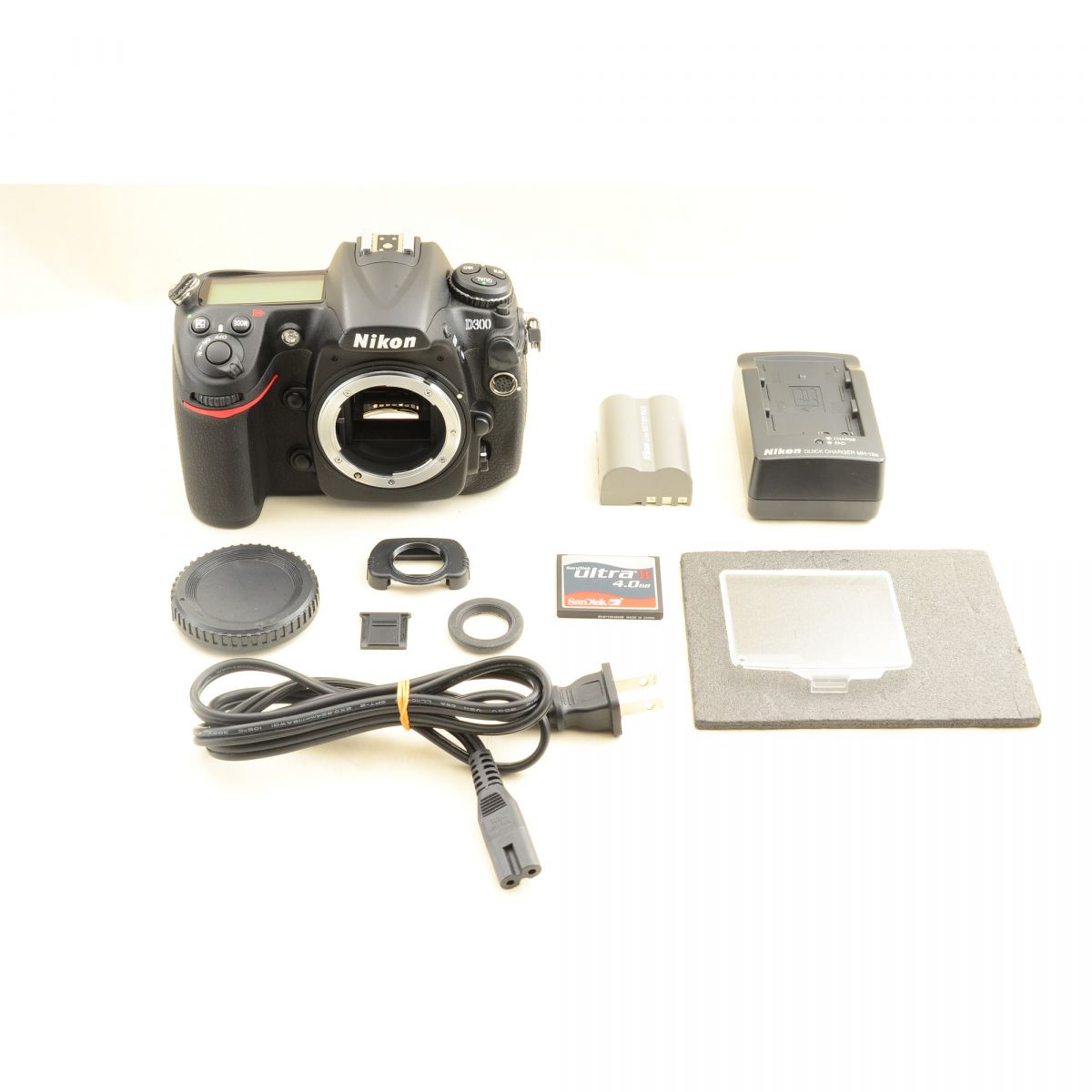 【中古】Nikon D300 12.3MP 一眼レフ デジタルカメラ ニコン S/N:2058104