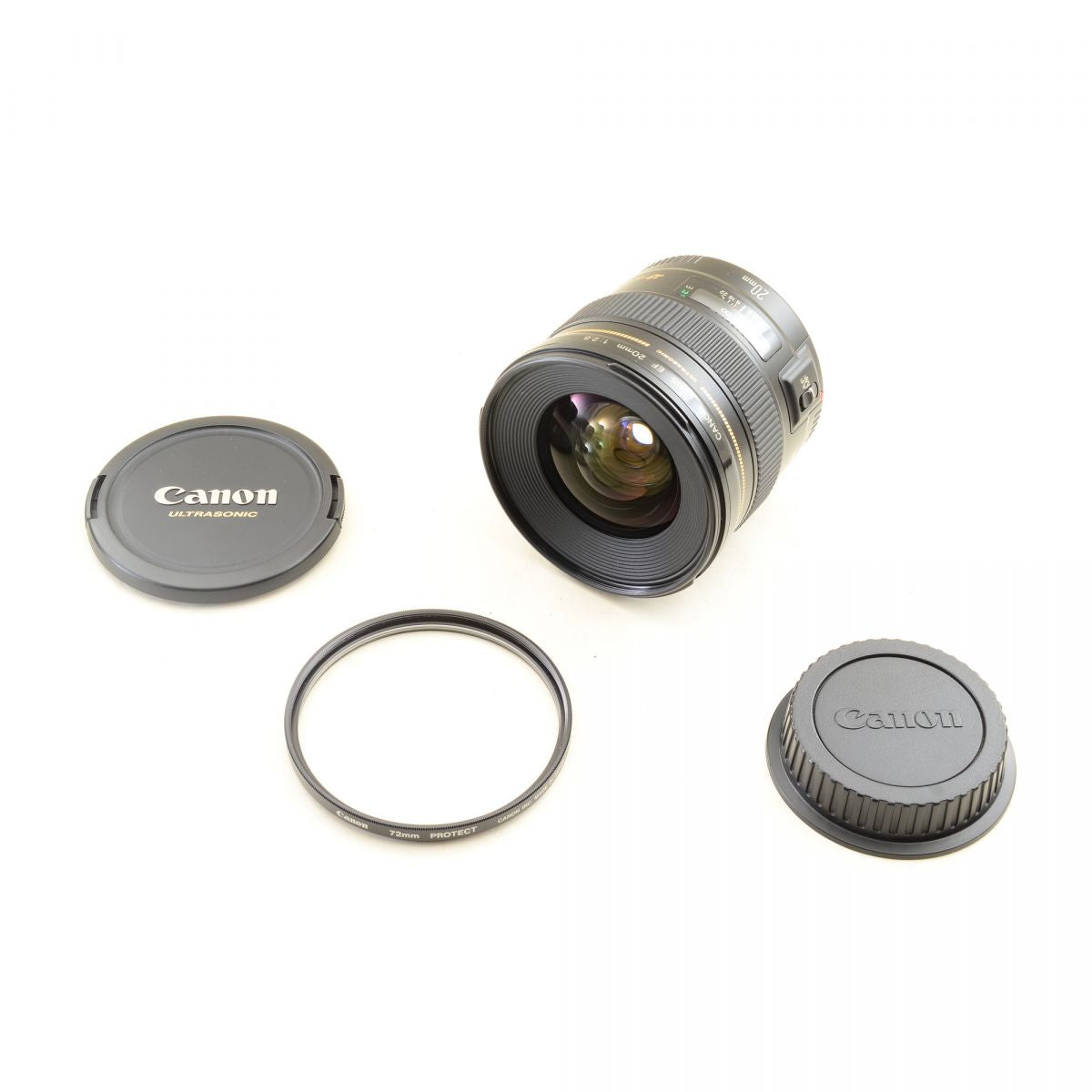 【中古】Canon EF 20mm F2.8 USM 単焦点 カメラレンズ 交換レンズ キヤノン S/N:2100126B