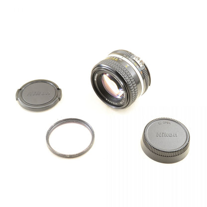【中古】Nikon Ai-S NIKKOR 50mm F1.4 単焦点 カメラレンズ 交換レンズ ニコン S/N:5334920