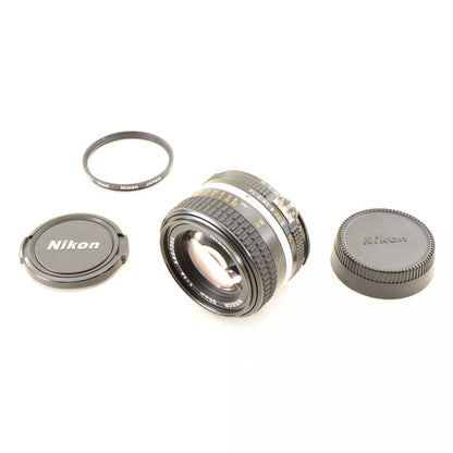 【中古】Nikon Ai-S NIKKOR 50mm F1.4 単焦点 カメラレンズ 交換レンズ ニコン S/N:5807066