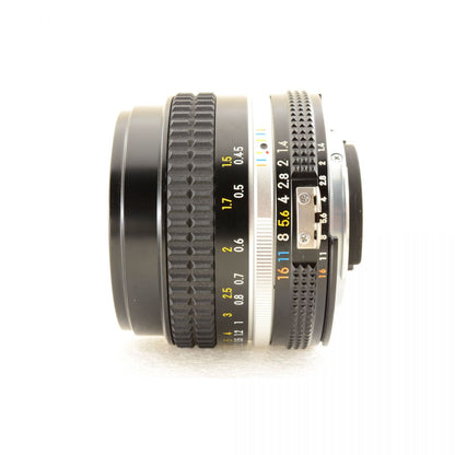 【中古】Nikon Ai-S NIKKOR 50mm F1.4 単焦点 カメラレンズ 交換レンズ ニコン S/N:5807066