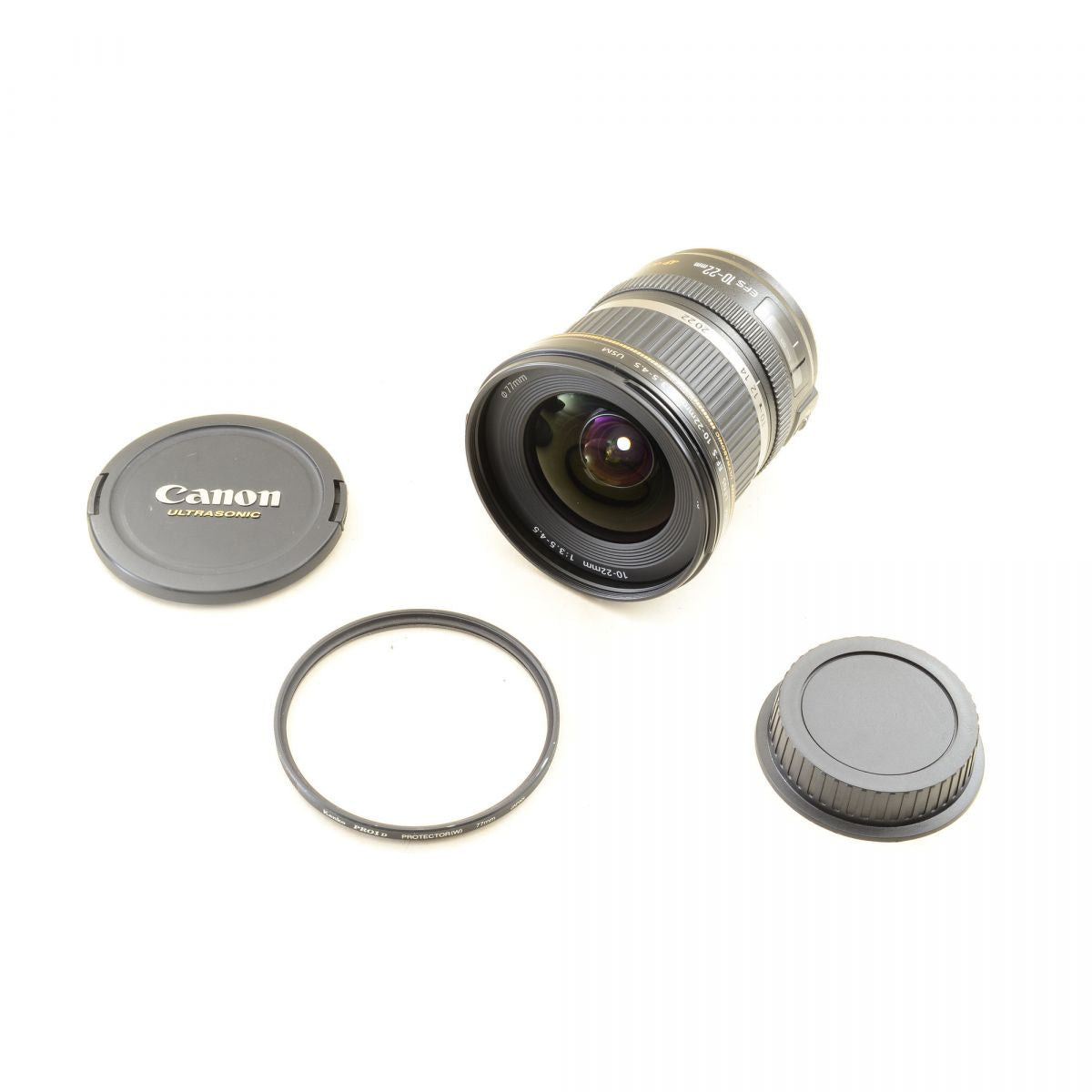 【中古】Canon EF-S 10-22mm f/3.5-4.5 USM ズーム カメラレンズ 交換レンズ キヤノン S/N:33402072