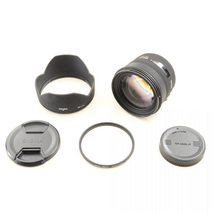 【中古】Sigma 50mm F1.4 EX DG HSM 単焦点 カメラレンズ 交換レンズ キヤノン用 シグマ S/N:1008192