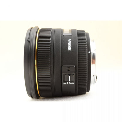 【中古】Sigma 50mm F1.4 EX DG HSM 単焦点 カメラレンズ 交換レンズ キヤノン用 シグマ S/N:1008192