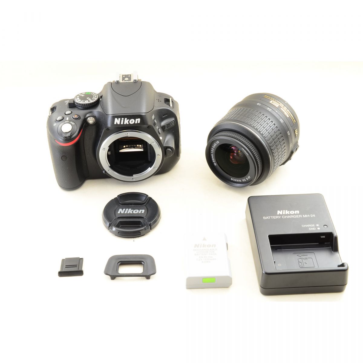 【中古】Nikon D5100 18-55mm VR 一眼レフ デジタルカメラ ニコン