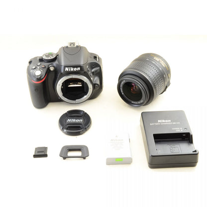 【中古】Nikon D5100 18-55mm VR 一眼レフ デジタルカメラ ニコン