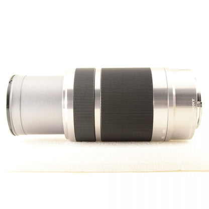 【中古】Sony E 55-210mm F4.5-6.3 OSS シルバー ズーム カメラレンズ 交換レンズ ソニー S/N:2431690