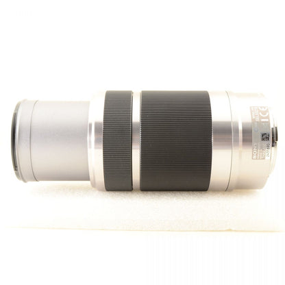 【中古】Sony E 55-210mm F4.5-6.3 OSS シルバー ズーム カメラレンズ 交換レンズ ソニー S/N:2431690