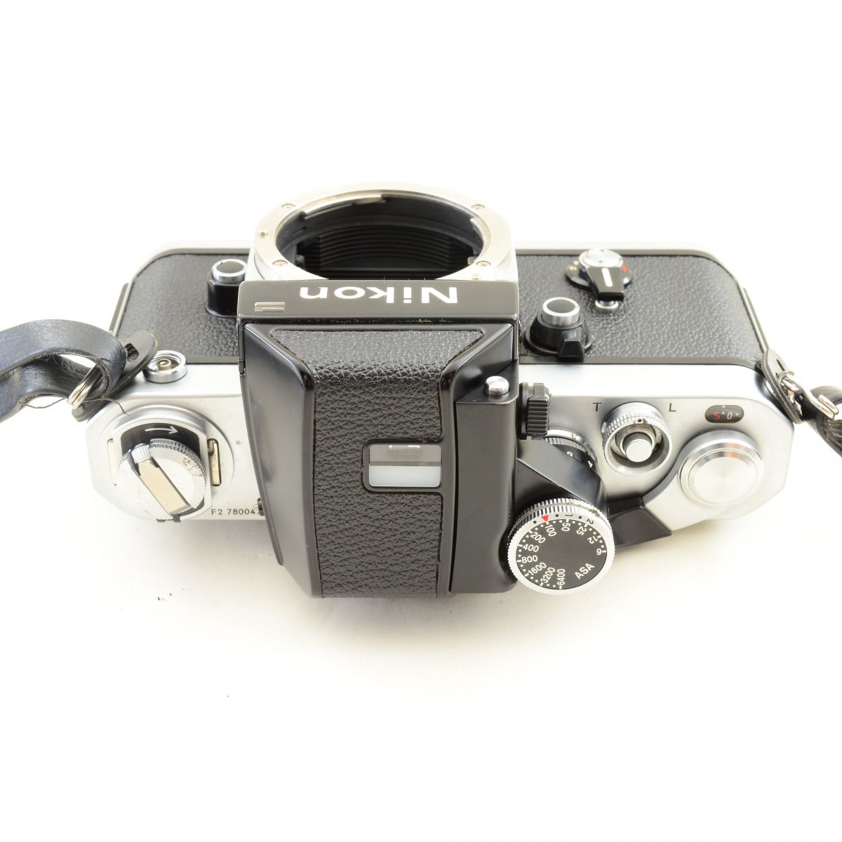 【中古】Nikon F2 フォトミック シルバー 35mm 一眼レフ フィルムカメラ NIKKOR-S.C Auto 50mm F1.4 レンズ セット S/N:7800475
