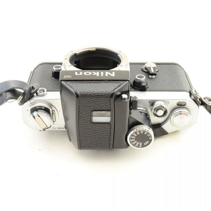 【中古】Nikon F2 フォトミック シルバー 35mm 一眼レフ フィルムカメラ NIKKOR-S.C Auto 50mm F1.4 レンズ セット S/N:7800475