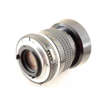 【中古】Nikon Ai-s Nikkor 35mm f2 広角 単焦点 カメラレンズ 交換レンズ フード付 ニコン