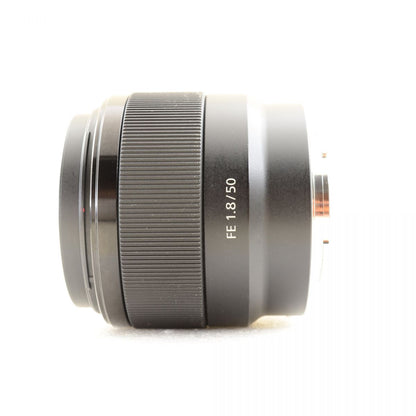 【中古】Sony FE 50mm F1.8 SEL50F18F フード 単焦点 カメラレンズ 交換レンズ ソニー S/N:2008622
