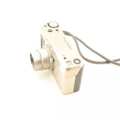 【中古】Contax TVS 35mm フィルムカメラ ケース付 コンタックス